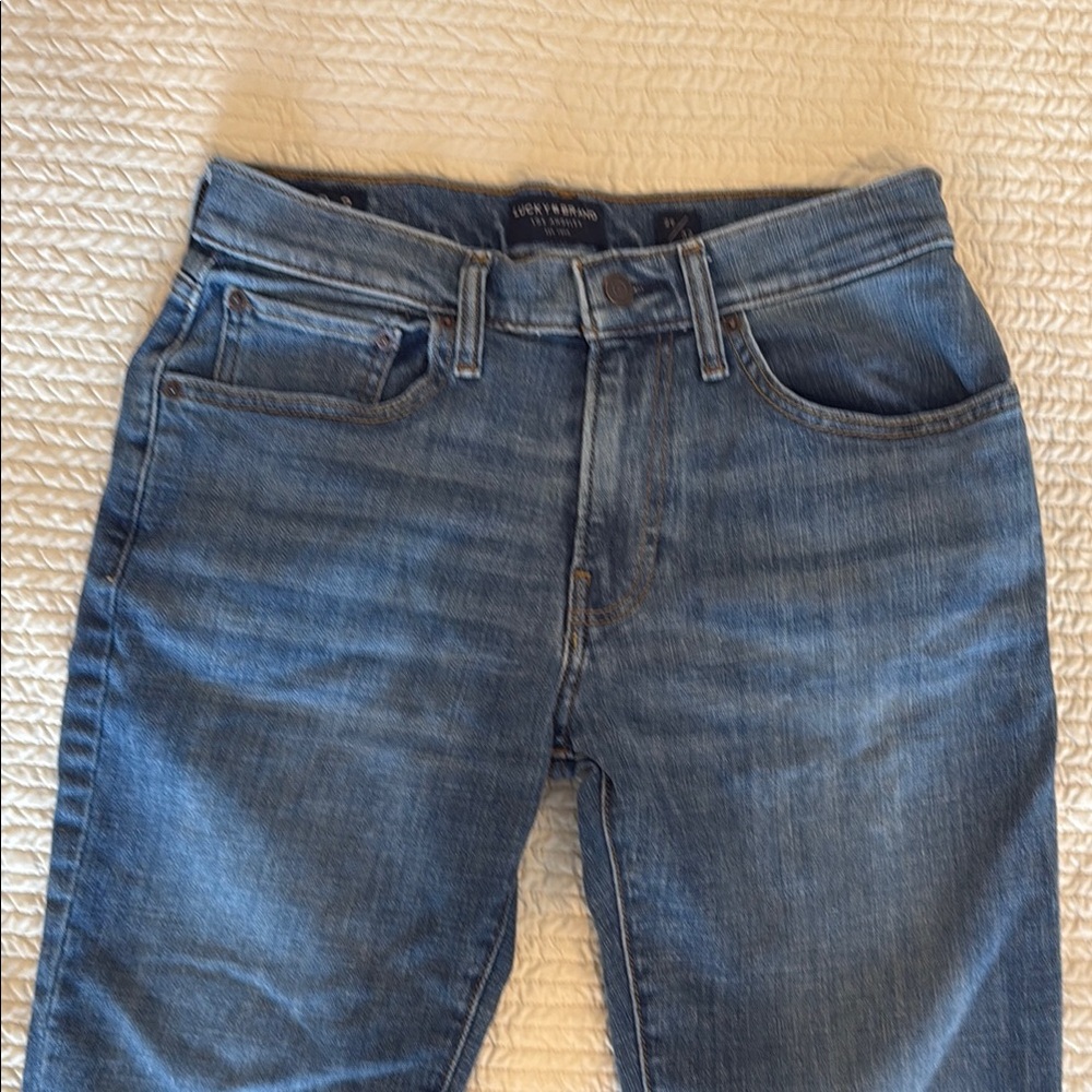 Lucky Brand Men's Blue Jeans, Straight fit, 29Wx32L